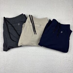 LOT OF 3: PUBLIC REC Mens 'Gamechanger Rec Pants' 40/30 Stretch Casual Comfort